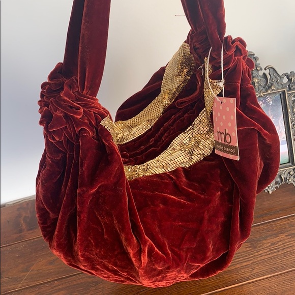 Wine Color Melie Bianco shoulder bag - Picture 3 of 8